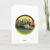 Sequin Art Verjaardag Kaart | Sequin Harbor Fun Pa (Achterkant)