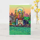 Sequin Art Verjaardag Kaart | Sequin Harbor Fun Pa (Gele Bloem)