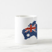sequin australiaanse vlag koffiemok (Center)