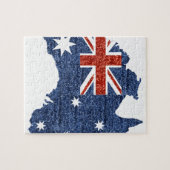 sequin australiaanse vlag legpuzzel (Horizontaal)