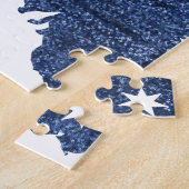 sequin australiaanse vlag legpuzzel (Zijkant)