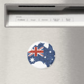 sequin australiaanse vlag magneet (Insitu (Vaatwasser))