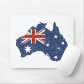 sequin australiaanse vlag muismat (Met muis)
