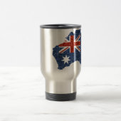 sequin australiaanse vlag reisbeker (Center)