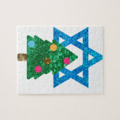 sequin christmukkah hanukkah legpuzzel (Horizontaal)