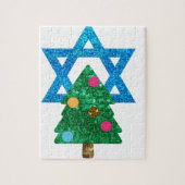 sequin christmukkah hanukkah legpuzzel (Verticaal)