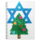 sequin christmukkah hanukkah notitieboek (Voorkant)