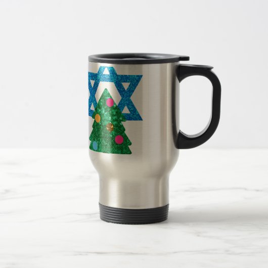 sequin christmukkah hanukkah reisbeker (Rechts)