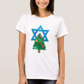 sequin christmukkah hanukkah t-shirt (Voorkant)