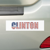 sequin Clinton Bumpersticker (Op auto)