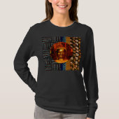 Sequin Dreams Buddha Long hove T-shirt (Voorkant)