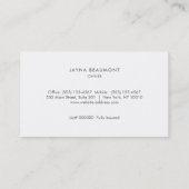 Sequin en Linnen Huisreiniger Schoonmaakservice Visitekaartje (Achterkant)