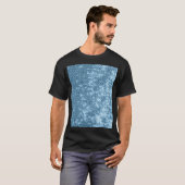 Sequin Fabric: Sky Blue Shimmer. T-shirt (Voorkant volledig)