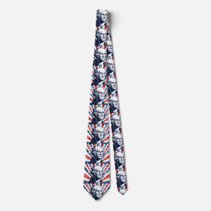 Sequin George Washington Menswear mannen stropdas