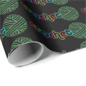 Sequin Glow Crochet Cadeaupapier (Rol Hoek)