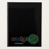 Sequin Glow Crochet Planner (Voorkant)