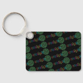 Sequin Glow Crochet Sleutelhanger (Achterkant)