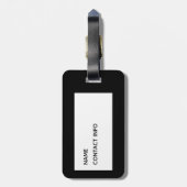 Sequin Glow Knitting Bagagelabel (Achterkant verticaal)