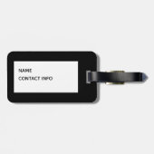 Sequin Glow Knitting Bagagelabel (Achterkant horizontaal)