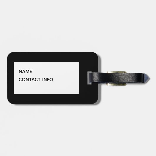 Sequin Glow Knitting Bagagelabel (Achterkant horizontaal)