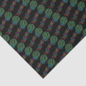 Sequin Glow Knitting Tissuepapier (Detail)