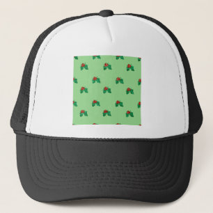 sequin kerstmis Holly Trucker Pet