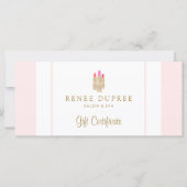 Sequin Lipstick Logo Salon & Spa Cadeaubon (Voorkant)