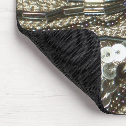 sequin mousepad muismat (Hoek)