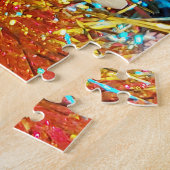 Sequin Notenkraker soldaat kerst ornament Legpuzzel (Zijkant)