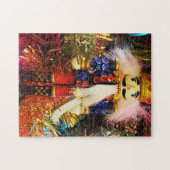Sequin Notenkraker soldaat kerst ornament Legpuzzel (Horizontaal)