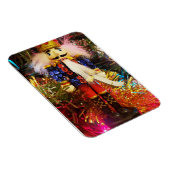 Sequin Notenkraker soldaat kerst ornament Magneet (Rechterzijde)