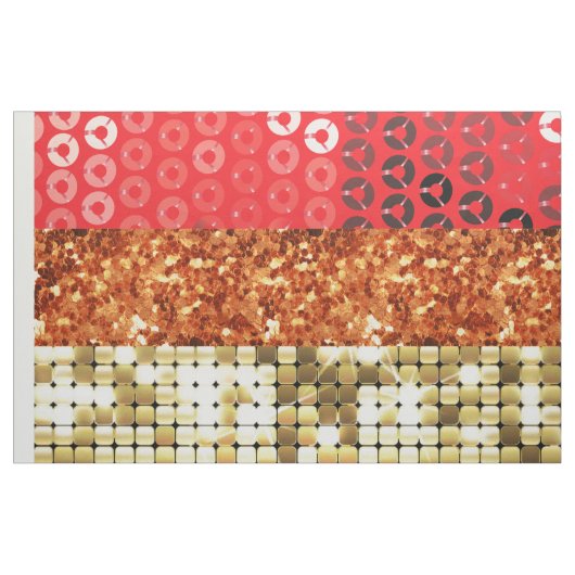Sequin Pride Flag Fabric Stof (Fat Quarter)
