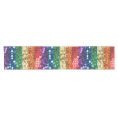 Sequin Pride Flag tafelkleed Tafelloper (Horizontaal)