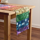 Sequin Pride Flag tafelkleed Tafelloper (Voorbeeld)