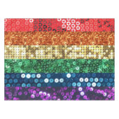 sequin pride vlag tafelkleed tafelkleed tafelkleed (Voorkant (Horizontaal))