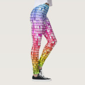 Sequin Rainbow Flag Marriage Equality Gay Pride Leggings (Rechts)