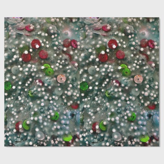 Sequin Slime Wrapping Paper Cadeaupapier (Vlak)
