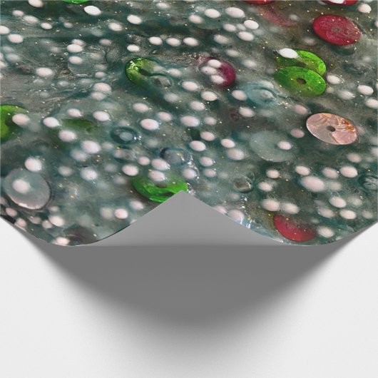Sequin Slime Wrapping Paper Cadeaupapier (Hoek)