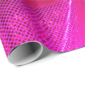 Sequin sparkle glitter look roze magenta cadeaupapier (Rol Hoek)