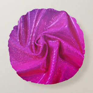 Sequin sparkle glitter ziet er roze fuschia uit rond kussen