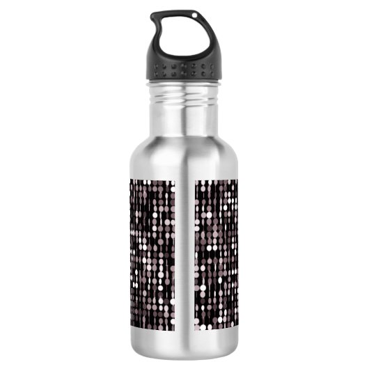 Sequin Style Afdrukken op maat Waterfles (Achterkant)