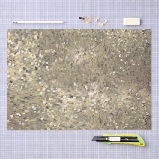 Sequin themed goudweefsel papier (Craft)