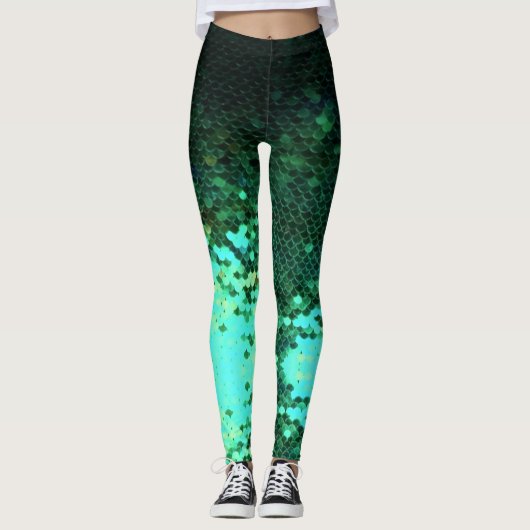 Sequinescales Leggings (Voorkant)
