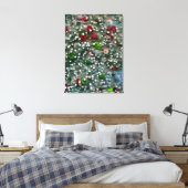 Sequins and Slime Wall Arr Canvas Afdruk (Insitu (Slaapkamer))