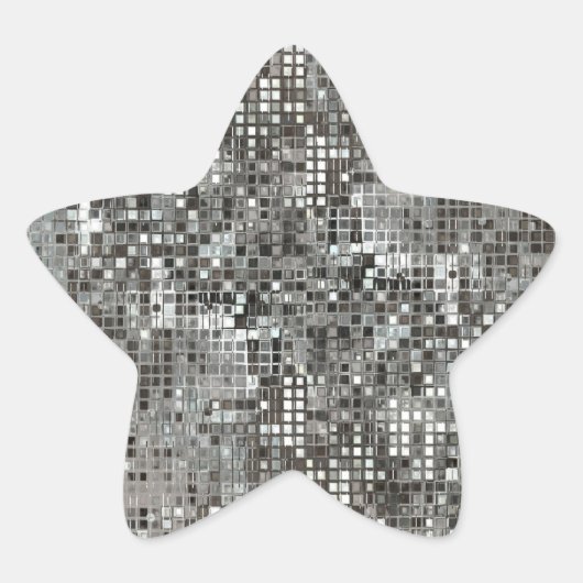 Sequins Star Sticker (Voorkant)