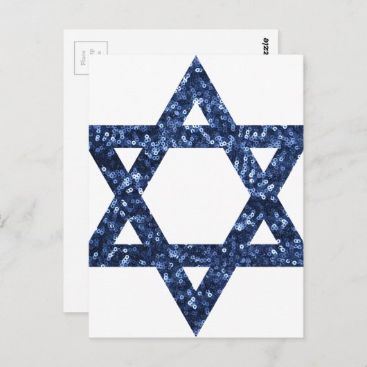 sequinster van david briefkaart (Voorkant / Achterkant)