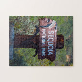 Sequioa Californië. Legpuzzel (Horizontaal)