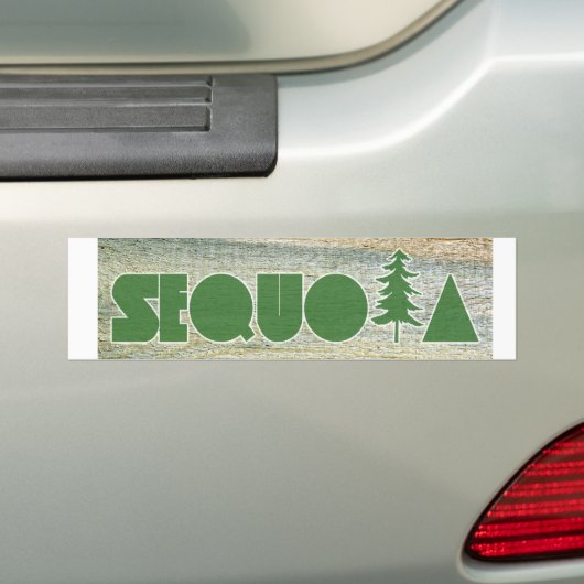 Sequoia Bumpersticker (Op auto)