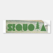 Sequoia Bumpersticker (Voorkant)