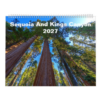 Sequoia En Kings Canyon 2027 Muurkalender Kalender